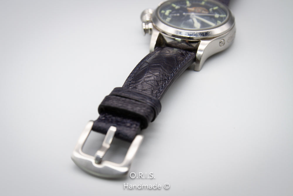 orishandmade Ostrich Leather Watch Strap