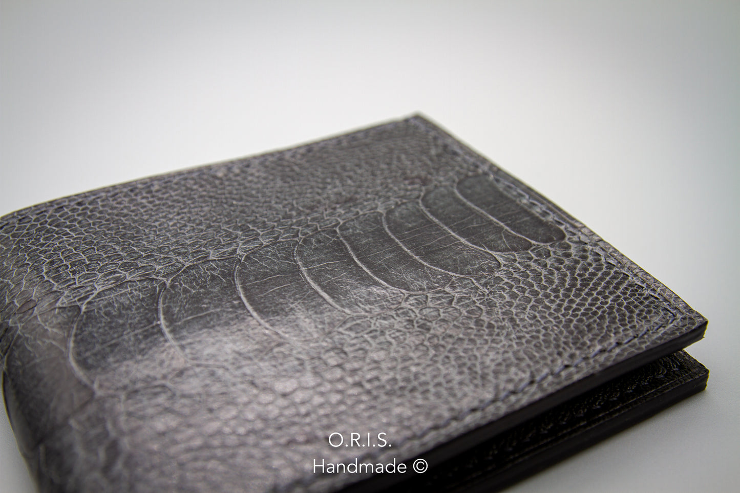 Ostrich Leather Wallet Mens Handmade in Los Angeles – orishandmade