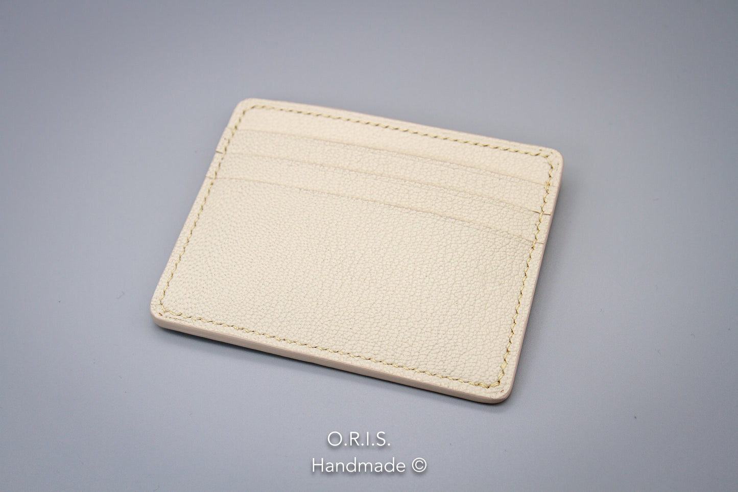 
                  
                    Leather Card Holder Wallet - Cream
                  
                