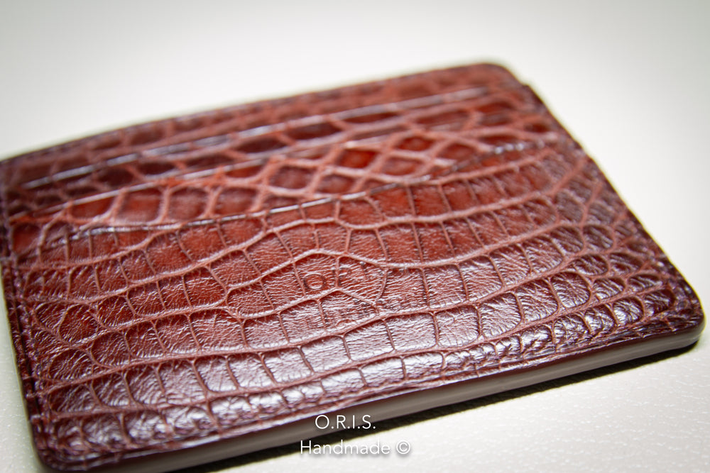 
                  
                    American Alligator Leather Wallet
                  
                