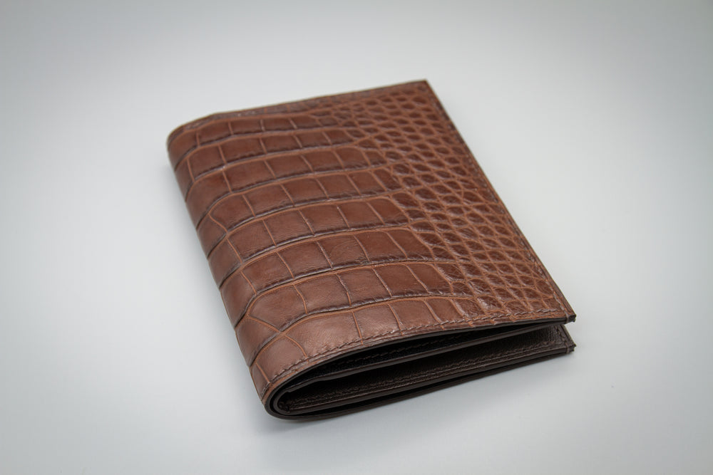 
                  
                    Alligator Passport Holder Wallet - Travel Organizer
                  
                