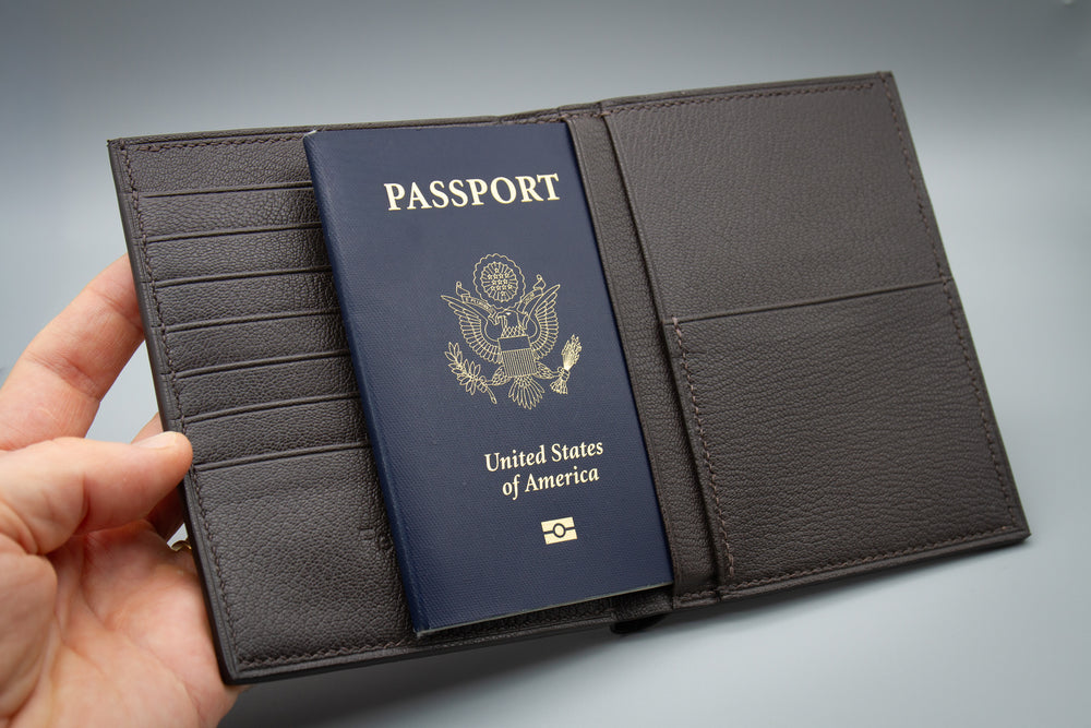 
                  
                    Alligator Passport Holder Wallet - Travel Organizer
                  
                