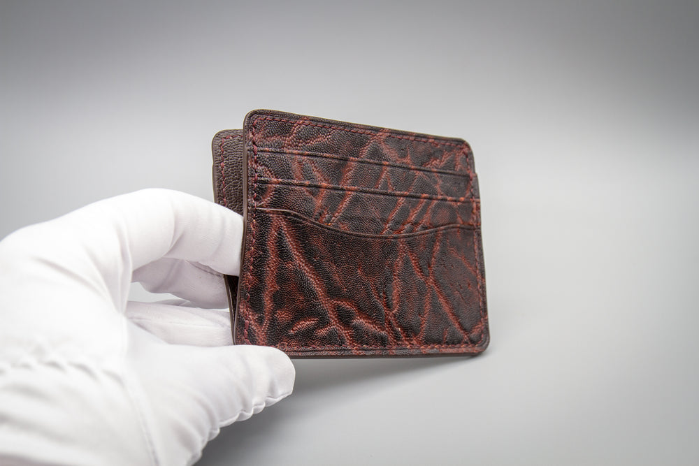 
                  
                    Elephant Card Holder Wallet - Burgundy
                  
                