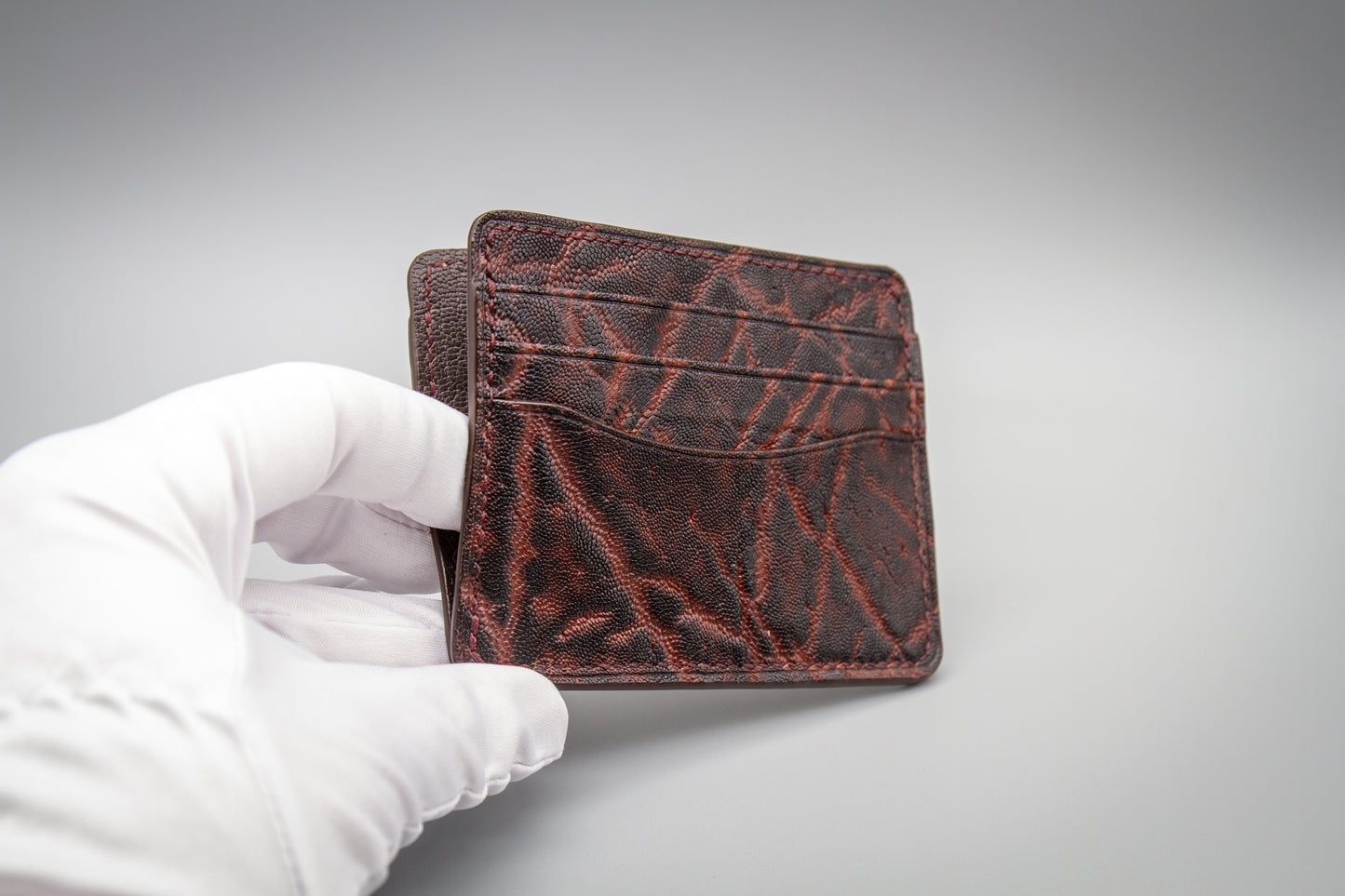 
                  
                    Elephant Card Holder Wallet - Burgundy
                  
                