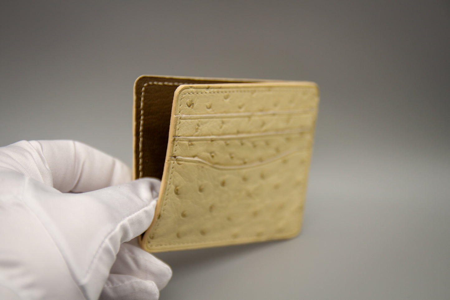 
                  
                    Ostrich Card Holder - Cream
                  
                