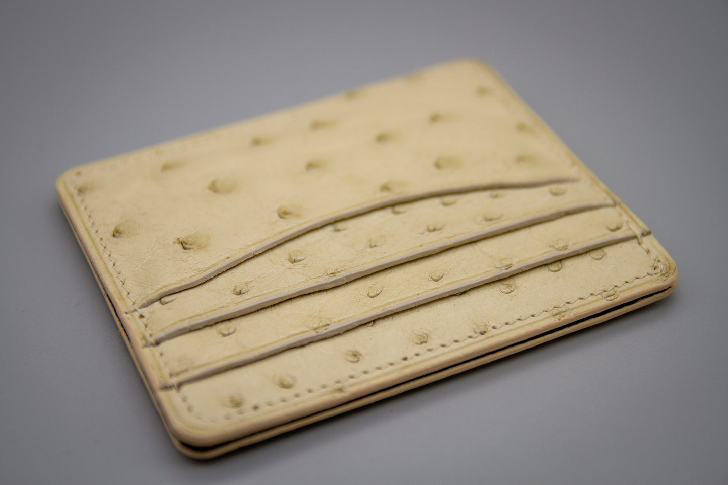 
                  
                    Ostrich Card Holder - Cream
                  
                