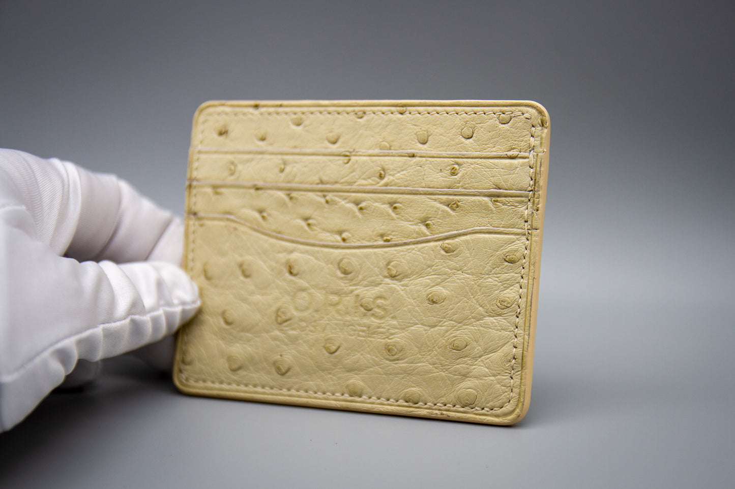 
                  
                    Ostrich Card Holder - Cream
                  
                