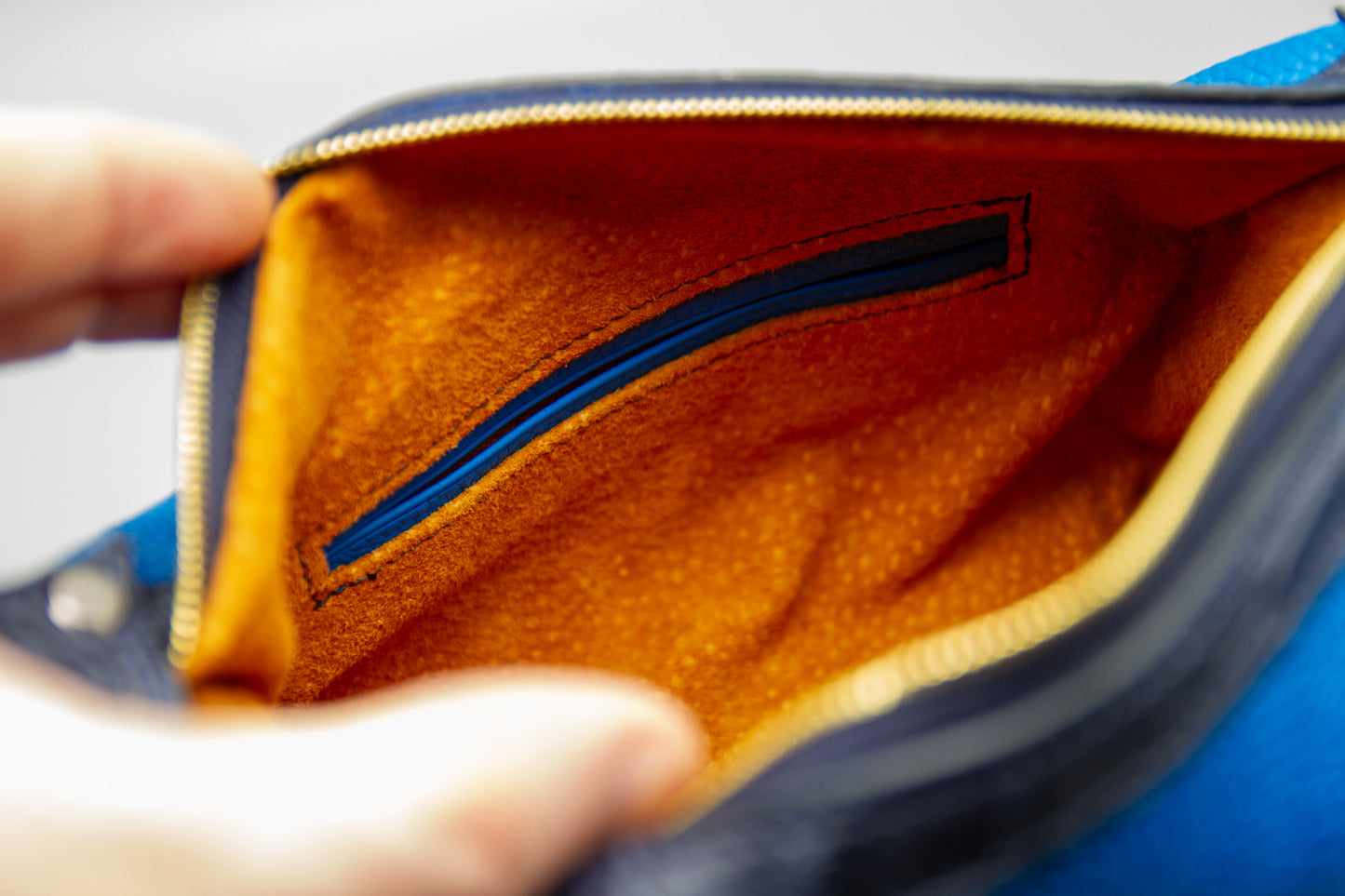 
                  
                    Leather Toiletry Bag Dopp Kit - Light Brown
                  
                