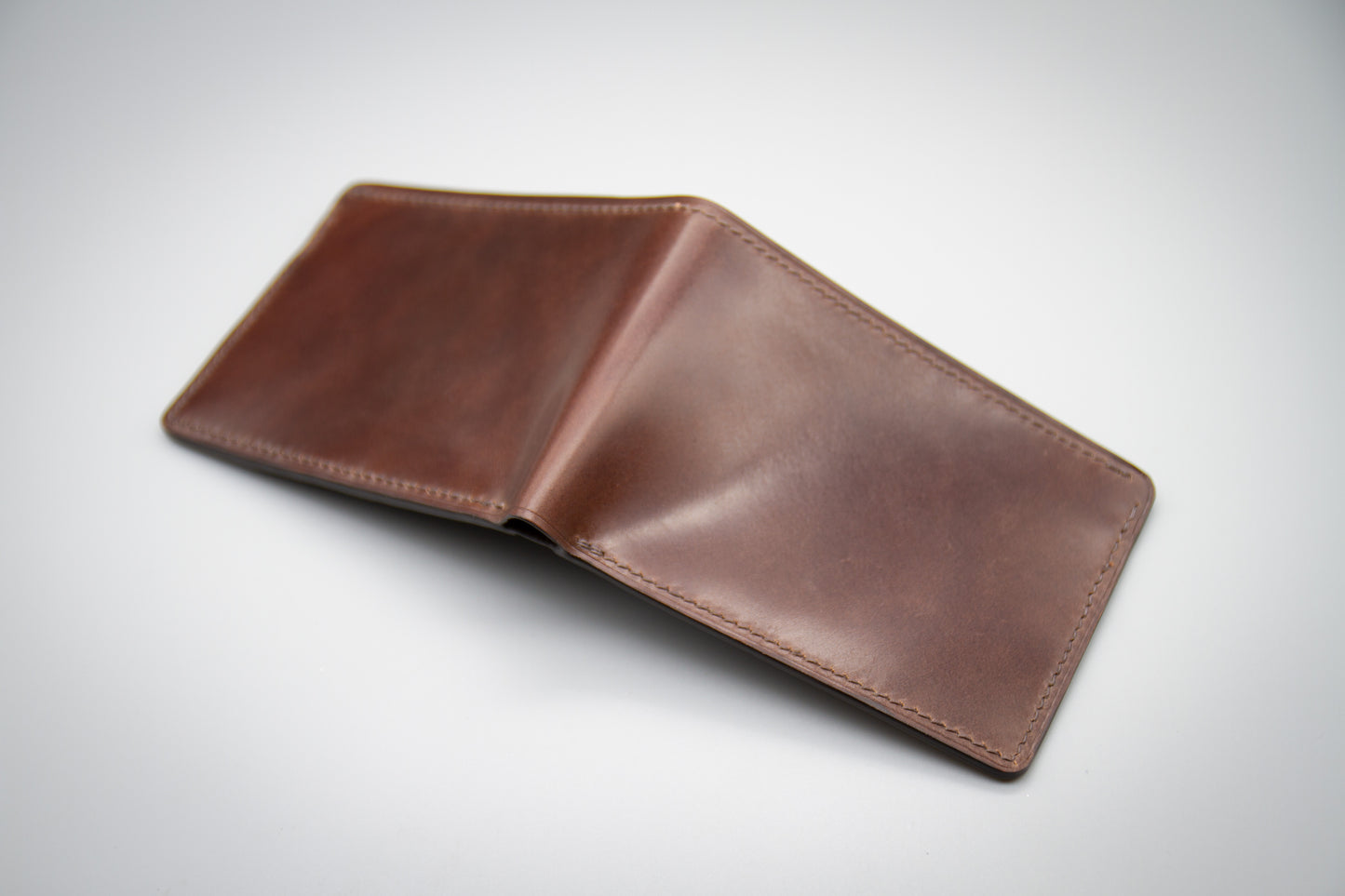 
                  
                    Shell Cordovan Bifold Wallet - Dark Brown
                  
                