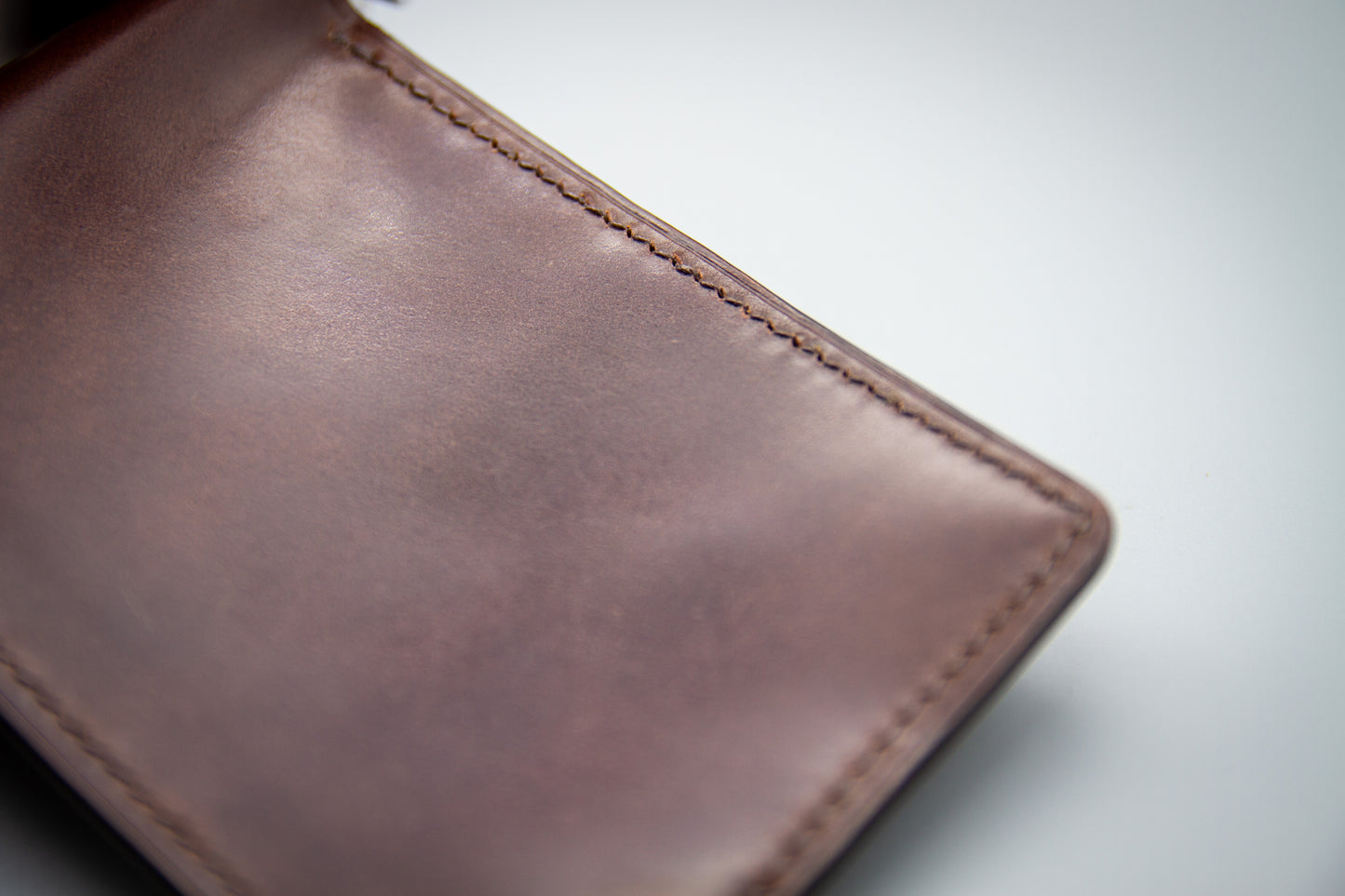 
                  
                    Shell Cordovan Bifold Wallet - Dark Brown
                  
                
