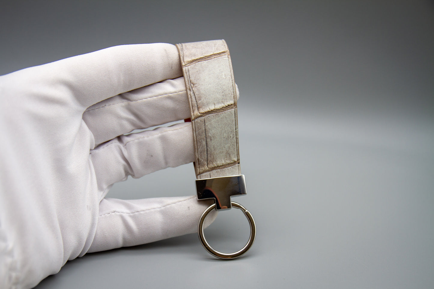 
                  
                    Luxury Leather Keychain - Himalayan Crocodile
                  
                