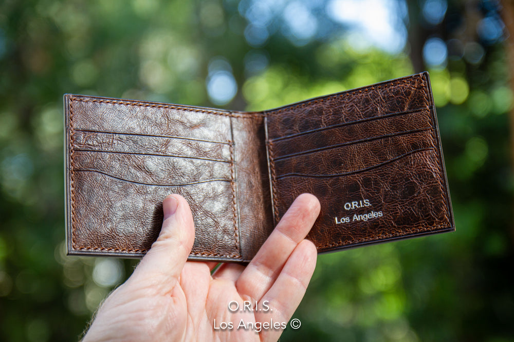 
                  
                    goat leather bifold wallet
                  
                
