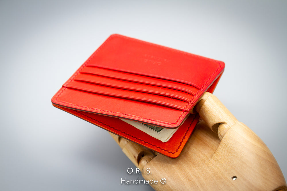 
                  
                    EDC Wallet - Red Italian Leather
                  
                