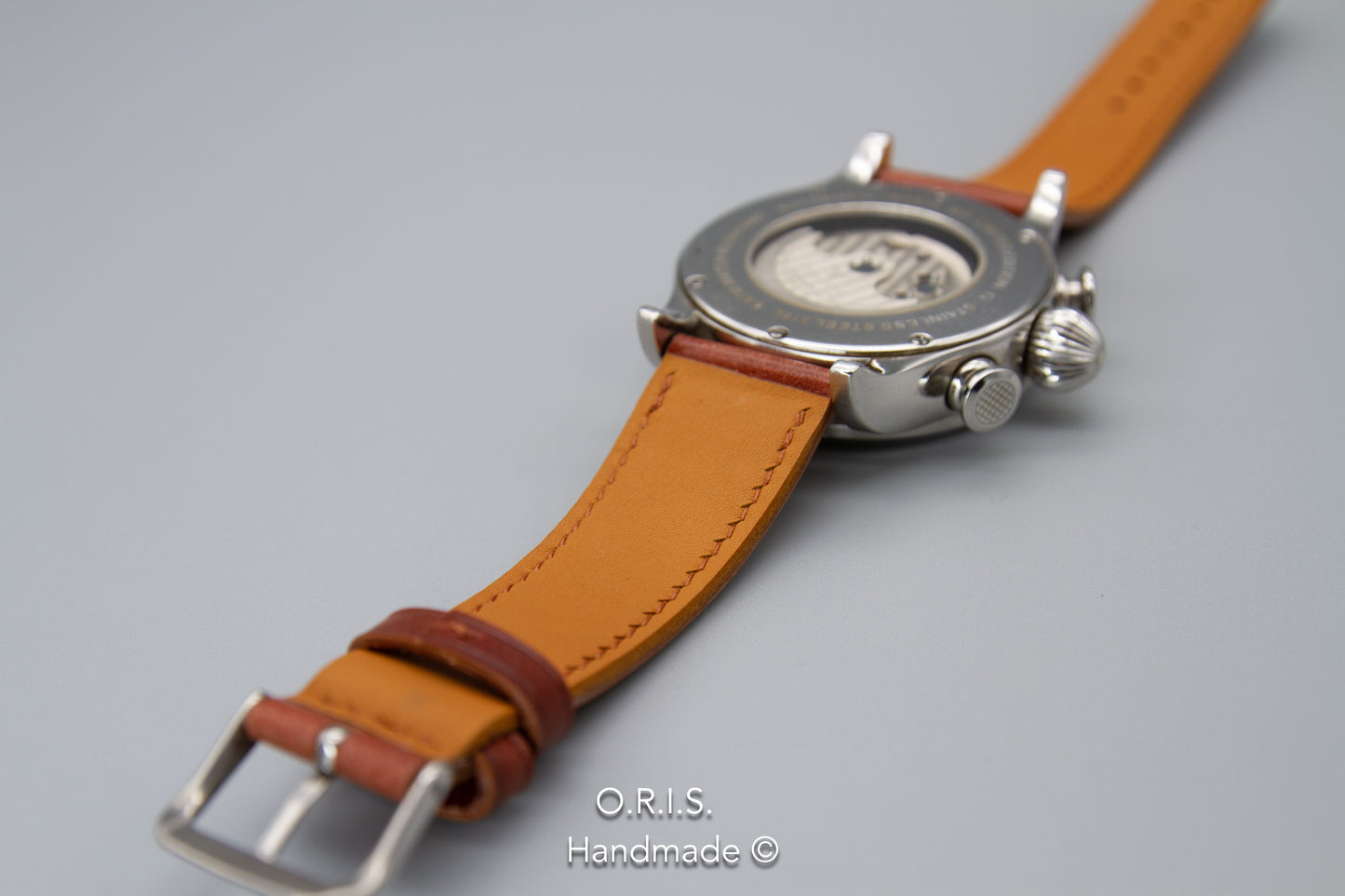 
                  
                    Shell Cordovan Leather Watch Strap - Cognac
                  
                