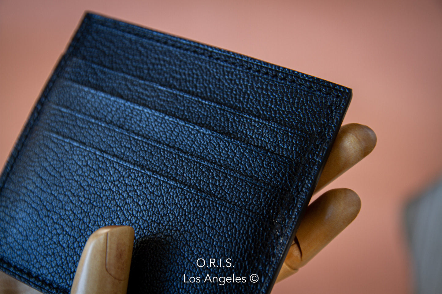 
                  
                    french chevre leather card wallet
                  
                