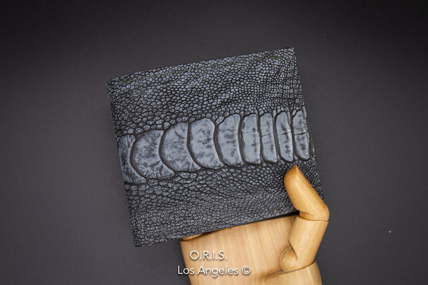
                  
                    ostrich leg leather wallet
                  
                